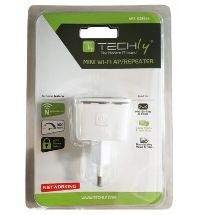 Mini Ripetitore Wireless 300Mbps Amplificatore da Muro Repeater7
