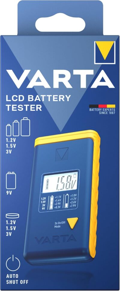Tester Digitale con LCD Per Batterie
