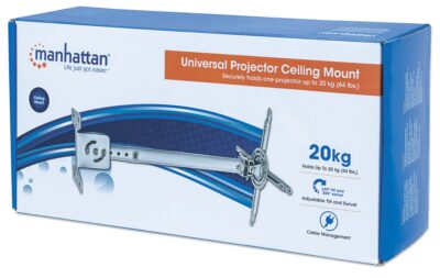 Staffa Universale per Proiettore 20kg a Soffitto