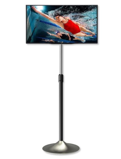 Supporto a Pavimento Colonna a Base Circolare per TV LCD/LED 13-27''