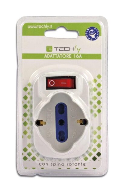 Adattatore con Spina 16A Rotante