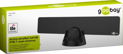 Antenna Amplificata Full HD DVB-T Ultrapiatta da Interno