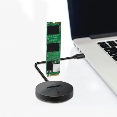 Adattatore USB-C™ 3.2 Quickport per SSD M.2 NVMe (PCIe) e SATA (NGFF)