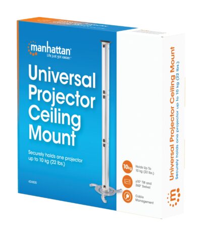 Staffa Universale per Proiettore 10kg a Soffitto