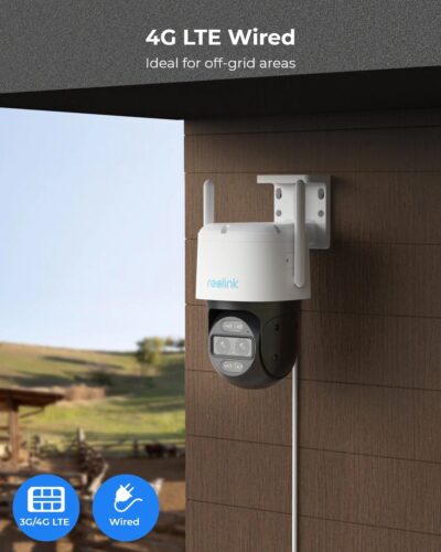 Telecamera di Sicurezza PoE 8MP 4K PTZ con Auto-Zoom Tracking, Serie P760