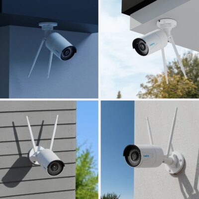 Telecamera WiFi Dual Band 5MP IP67 con Rilevamento di Persone e Veicoli, W320