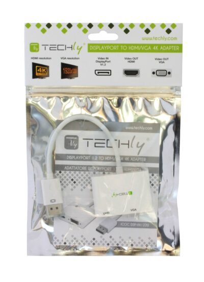 Adattatore DisplayPort ad HDMI/VGA 4K 60Hz