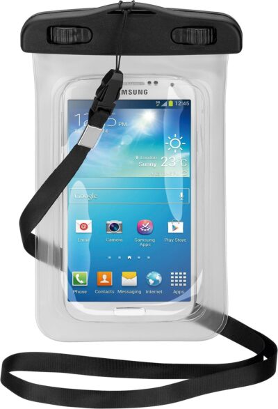 Custodia da Spiaggia Impermeabile per Smartphone fino a 5''
