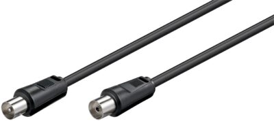 Cavo Antenna TV M/F 1,5 m nero