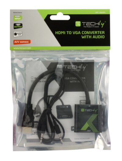 Cavo Convertitore Adattatore da HDMI™ a VGA 1920x1200 con Audio 3.5''