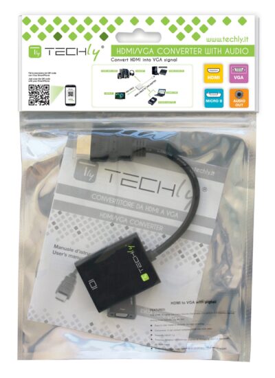 Cavo Convertitore Adattatore da HDMI™ a VGA con Micro USB e Audio