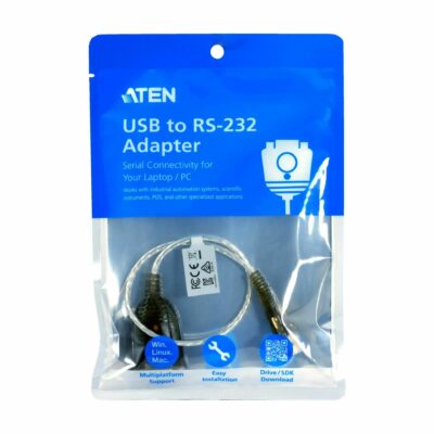 Convertitore Adattatore da USB a Seriale RS-232 con LED 1m, UC232A1-AT
