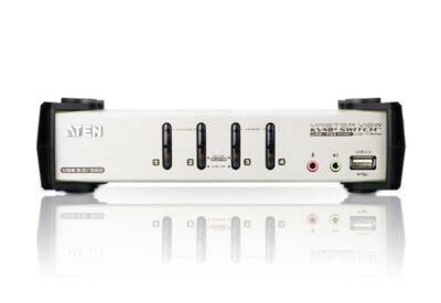 KVM VGA audio Switch 4 porte USB/PS2 OSD, CS-1734B