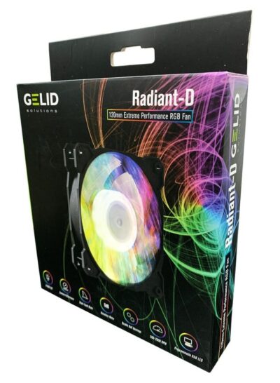 Dissipatore CPU RGB LED Radiant-D Alte Prestazioni per AMD e Intel