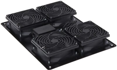 Gruppo di 4 Ventole a Soffitto per Rack 19'' NetRack