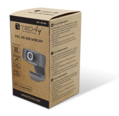 Webcam USB full HD 1080p con Riduzione del Rumore e Auto Focus