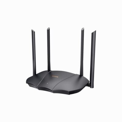 Dual-band Gigabit Wi-Fi 6 Router 4 Antenne 2976 Mbps, TX9 PRO