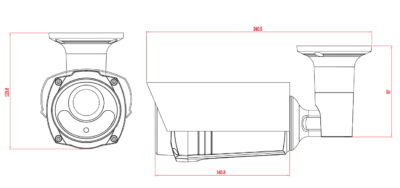 Telecamera IP 2Mp Full HD IR Starlight IP66 Lenti Motorizzate, DGM2643SVP