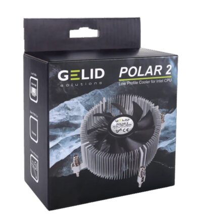 Ventola Silenziosa Polar2 a Basso Profilo per Intel