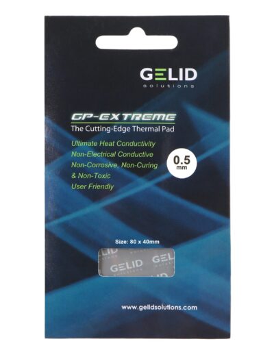 2x Gomma Termoconduttiva 80x40x1.5 mm, TP-VP01-C