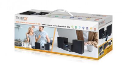 DAB+ Internet Stereo Bluetooth V5.0 Lettore CD MP3, TX-178
