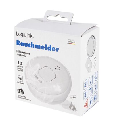 Rilevatore di Fumo con Omologazione VdS Batteria 10 anni
