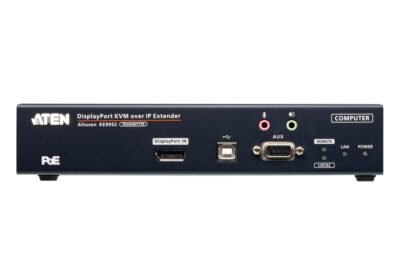 Trasmettitore KVM over IP 4K DisplayPort Display Singolo PoE, KE9952T