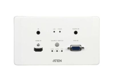 Trasmettitore HDBaseT HDMI VGA Piastra da Parete 4K a 100m, VE2812AEUT