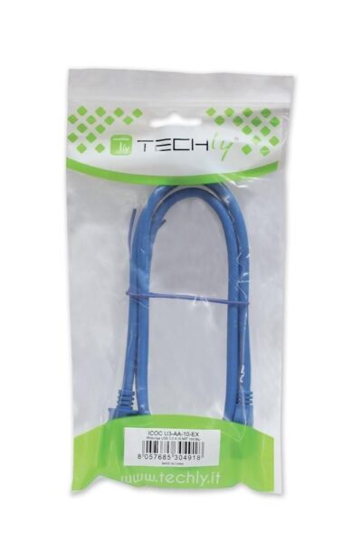 Cavo USB 3.0 A maschio/B maschio 1 m blu