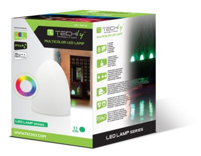 Lampada LED Multicolore di forma Ovale