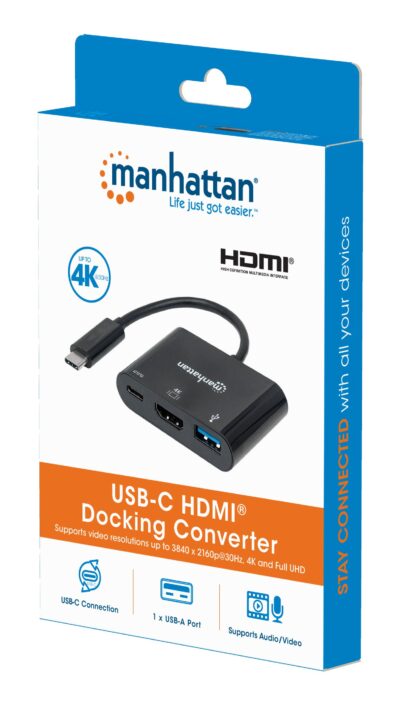 Convertitore USB-C™ a HDMI, USB-A, USB PD