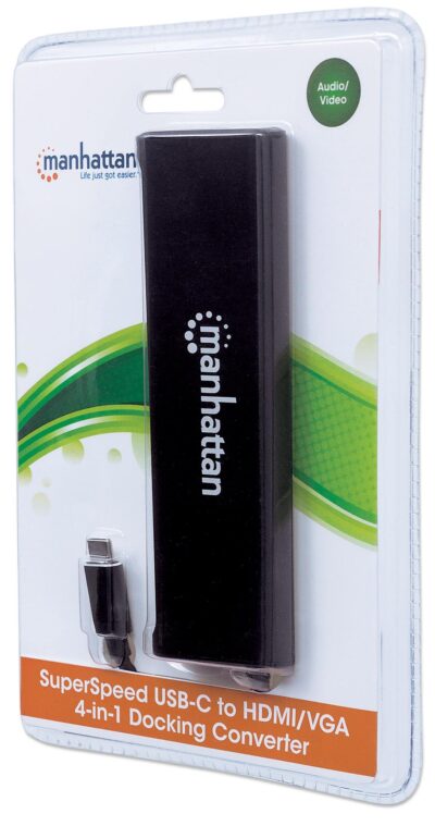 Convertitore USB-C™ a HDMI / VGA Docking Station 4-in-1