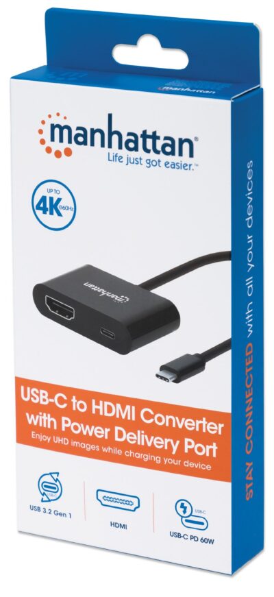 Adattatore Convertitore USB-C™ Maschio HDMI Femmina con Power Delivery