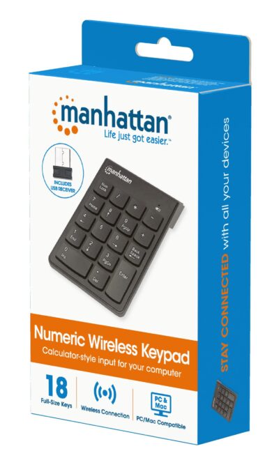 Tastierino Numerico Wireless 18 Tasti
