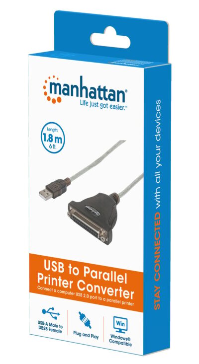 Convertitore USB a Stampante Parallela DB25 F