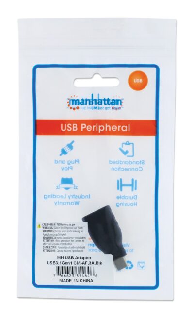 Adattatore Convertitore USB-C™ Maschio a USB-A Femmina