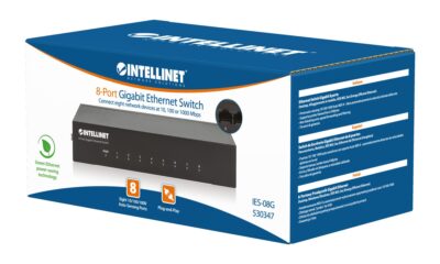 Ethernet Switch Gigabit con 8 porte Desktop