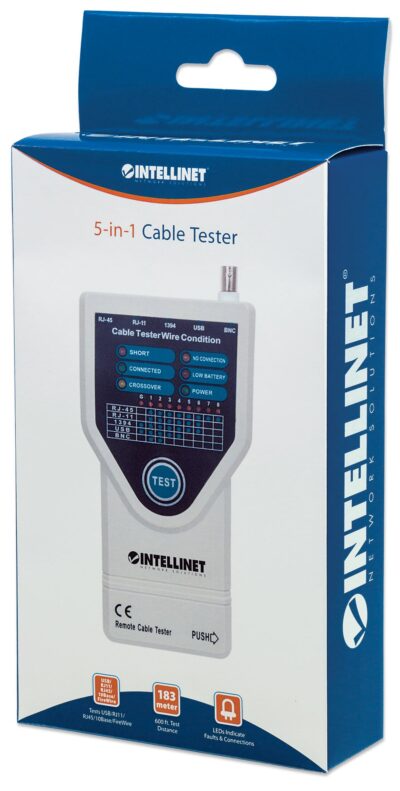 Tester per Cavi 5 in 1