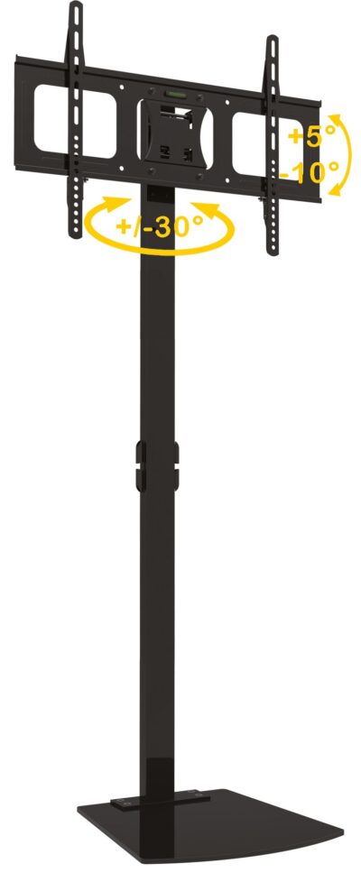 Supporto da Pavimento Girevole con Staffa per TV LCD/LED/Plasma 32-70''