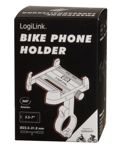 Supporto da Bicicletta per Smartphone 3.5''-7'' Fissaggio Verticale