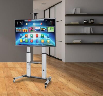 Supporto mobile da pavimento per TV Ultra larghe 60-100''