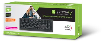Tastiera USB con Lettore Smart Card Integrato per CNS CIE e CRS Tessera Sanitaria