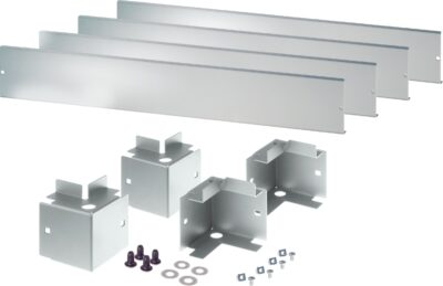 Zoccolo 600 x 600 mm per Armadi Rack Serie NextGen Grigio