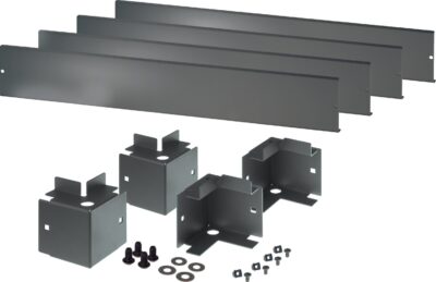 Zoccolo 600 x 1200 mm per Armadi Rack Serie NextGen Nero